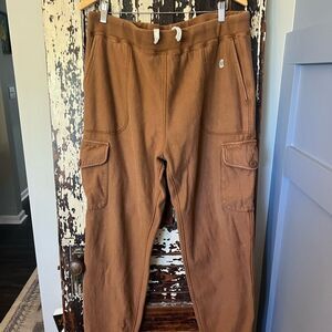 Todd Snyder x Champion Jogger Mens Size 2X Utility Cargo Sweatpants Brown